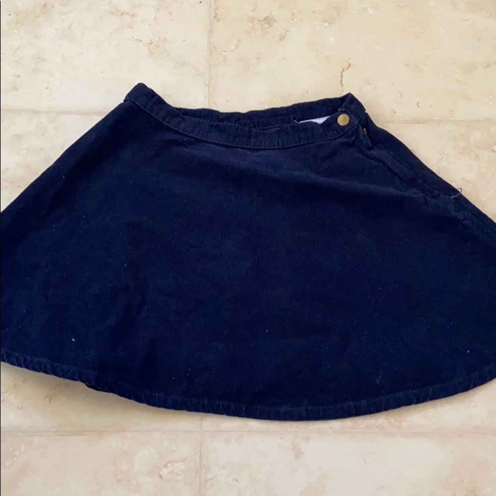 American Apparel Corduroy Circle Skirt